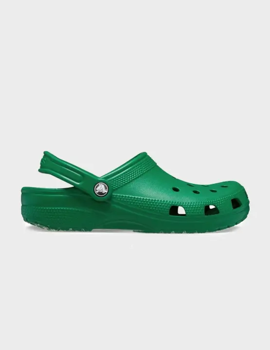Crocs Zuecos Classic U Verde Unisex - Ajuste a Tu Medida - Resistente Al Agua - Ventilación para Mayor Transpirabilidad - 1