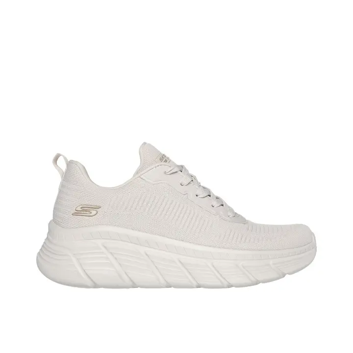 ZAPATILLAS DE CORDONES CON ALTURA Skechers BOBS Sport B Flex Hi - Flying HI 117385 BEIGE - 1