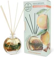 Ambientadores 360 - Mikado 75 ml Ambar Botanic | Ambientador Natural para Hogar con Aceites Esenciales y Hierbas | Efecto Estimulante y Aromaterapia | con Aroma Herbal - details 0