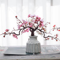 Arbusto De Cerezo Artificial En Vaso Silken Simulación Para Decoración De Hogar Y Oficina Ramas De Cerezo Para Bodas Y Decoración Del Hogar - details 3