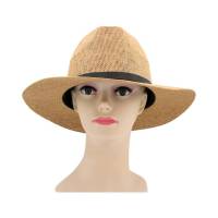 Kebedo Moda Sombrero de Paja Panamá de Verano Plegable UPF 50, Gorro Hombre, Mujer de Playa, Sombrero Unisex para el Sol, Playa, Viaje, Fiesta, Piscina, Fedora de ala Ancha Marrón Talla única ajustable 58-59CM - details 2