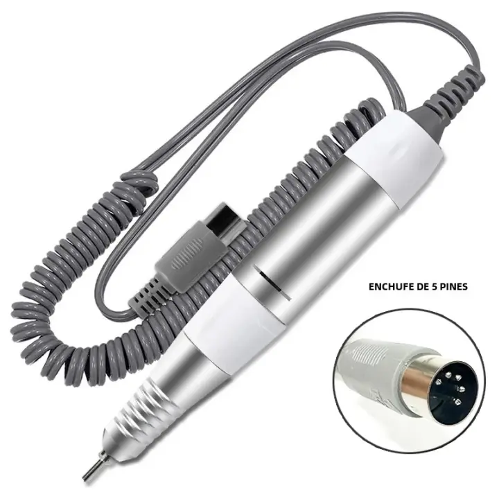 Máquina De Uñas Eléctrica LNWPYH 35000rpm Con 5 Pinos Mano De Obra Pedicura Herramienta De Belleza Accesorio De Reemplazo Para Manicura - 1