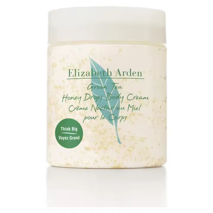 Elizabeth Arden - Green Tea, Crema Corporal, con Gotas de Miel y Extracto de Té Verde, Revitaliza e Hidrata la Piel, Refresca y Alivia, Regenera hasta la Piel más Seca - 1