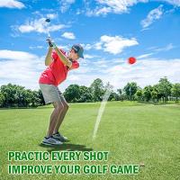50pcs Balones De Práctica De Golf 42mm 26 Huecos Plásticos Para Interior Material PE Juguete De Agujero Para Niños - details 4