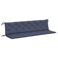 vidaXL Cojines de banco de jardín 2 uds tela Oxford 200x50x7 cm Color Antracita,  Gris,  Crema y mas Cojín Decorativo de Asiento Cojines de muebles de salon - details 8