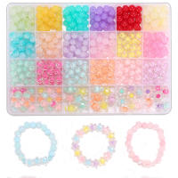 Kit De Hacer Pulseras Con Cuentas Redondas De 8mm Turquesa Tortuga Estrella Para Mujer Cuentas Sueltas De Marfil Para Joyería Y Manualidades - details 11