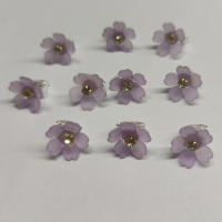 10pcs Accesorios Para El Cabello Con Diseño De Mini Flor Perfectos Para Crear Estilos De Trenzas Y Cuentas Adornadas Para Mujeres - details 4