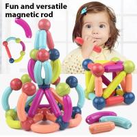 Juguetes Educativos Montessori Para Niños Bloques Constructores Magnéticos Set De Juguetes STEM 3D Puzzle De Construcción Magnética Regalos Para Niños De 6 a 12 Años - details 0