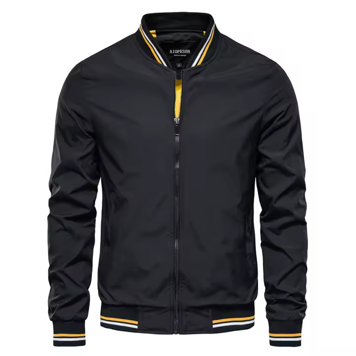 Chaquetas, nuevas chaquetas casuales europeas y americanas de primavera y otoño para hombres, prendas de vestir exteriores de moda, tops para hombres, chaquetas finas - 1