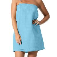 Toalla De Baño Para Mujer Estilo Spa Con Cierre Ajustable Textil Doméstico Toalla De Cuerpo Uso Doméstico Toalla Usable - details 22