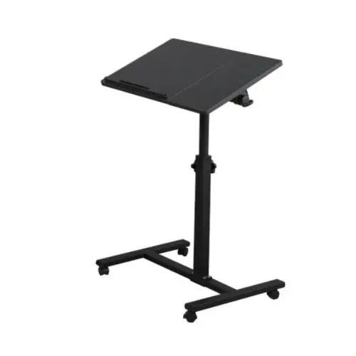 Mesa para ordenador portátil Mesa para ordenador con ruedas, regulable en altura 4 colores - 1