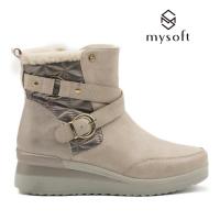 MY SOFT 24M575 bota mujer con hebilla con borreguito por dentro maximo confort - details 0