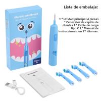 Cepillo De Dientes Eléctrico Inteligente Para Niños Con 4 Cabezas De Limpieza Rotativa Suave 3 Modos De Limpieza Tiempo De Cepillado - details 13