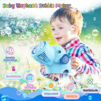 Pistola De Burbujas Portátil Para Niños Y Niñas Máquina De Burbujas De Jabón Eléctrica Para Fiestas Al Aire Libre Regalo Para Niños - details 0