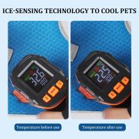 Chaleco De Enfriamiento Para Perro Correa Reflectante Ajustable Para Pequeños Medianos Y Grandes Mascotas Vestido De Verano Con Tecnología De Hielo Rápida Liberación De Cinturón Para Animales De Compagnia - details 2
