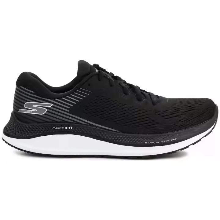Calzado Running marca Skechers modelo 246053-Bkw para hombre en color negro - 1