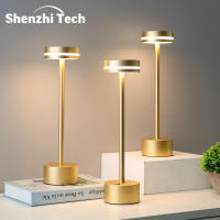 Lámpara De Mesa LED Ajustable Para Regalo Decoración De Hogar Y Camping Luz Nocturna Pequeña Con Material De Aluminio Y Batería Recargable - details 0
