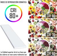 CLAR - Plafon LED techo Rectangular 90x30, Panel LED Superficie, Plafon Rectangular LED de techo, 36W (Pack 1) - details 2