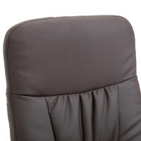 HOMCOM Sillón de Salón con Otomana Reposapiés Tapizado en PU Sillón Relax Reclinable hasta 145° y Giratorio 360° con Respaldo Ajustable para Salón Dormitorio Oficina 76x81x101 cm - details 5