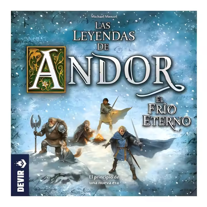 Devir - Las Leyendas de Andor: el Frio Eterno - Juego de Estrategia Cooperativo - 80 Minutos de Duración - 1