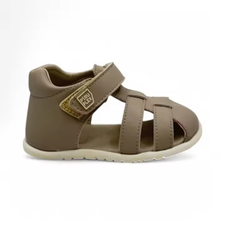 Sandalias marca Piruflex para infantil en color beig - 1