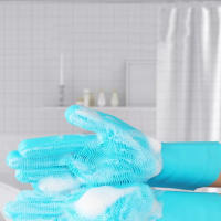 Accesorios De Baño Para Gatos Cepillo De Limpieza Silicona Guantes Antirrascas Y Antibites Productos De Baño Para Mascotas Teddy - details 6