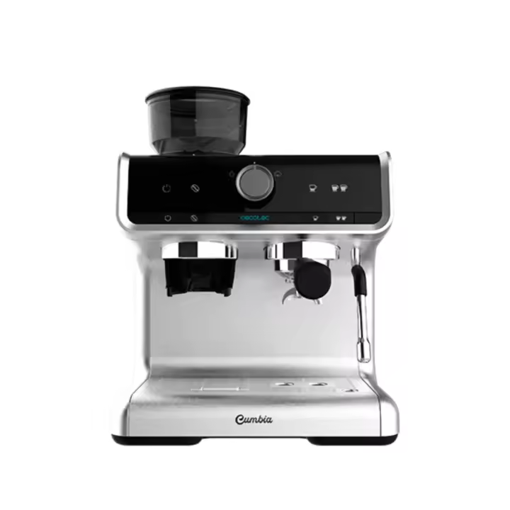 CECOTEC 01589 Cafetera Espresso 20 Bares con Molinillo Ajustable y Tecnología Thermoblock - 1