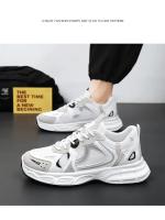 Zapatos De Correr Profesionales Para Hombres Zapatillas De Malla Ligera Y Transpirable Para Deporte Al Aire Libre Tenis Con Cordones - details 17