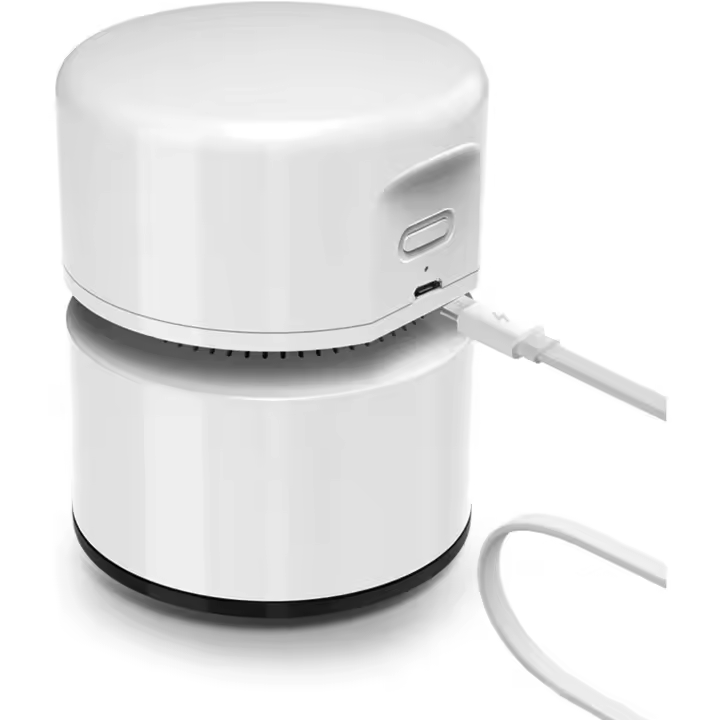 Aspirador de Mesa Eléctrico, mini aspirador recargable, Tiempo de funcionamiento de 120 minutos, función de Automático - 1