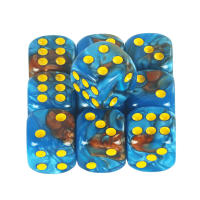 Juego De Dados D6 De Calidad Premium Con Puntos Redondos 12mm Colores Mixtos Pack De 10 Para Juegos De Mesa Y Tablero - details 5