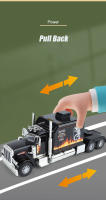 Camión Peterbilt 389 De Escala 1/24 Juguete De Colección Con Sonido Y Luz Modelo De Aleación De Metal Regalo Para Niños - details 6