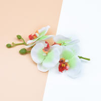 4Pcs Accesorios De Decoración Para El Hogar Hojas Silvestres Y Mariposas En Orchidáceas Silkenvas Para Decoración Del Hogar Flores Artificiales - details 23