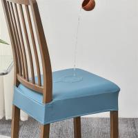 Cubiertas De Silla De Comedor En Cuero PU Impermeable Modernas Y Duraderas Antipolvo Para Hogar Y Hotel Cubierta De Cojín Elástica - details 31