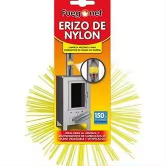 Erizo deshollinador nylon 150mm. - 1