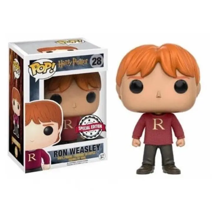 Funko Ron Weasley Exclusivo Jersey JAcket Sweater H  Harry Potter  28 figura - 1