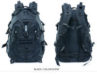 Mochila Táctica De Camping 35L Para Hombres Y Mujeres Impermeable Y Duradera Con Sistema De Marco Interno Material De Nylon Rucksack De Salida De Emergencia Para Senderismo Y Viajes - details 20