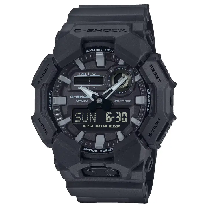 Reloj G-SHOCK GA-010-1A1ER Classic Hombre Sumergible (200m) Negro - 1