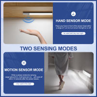 Luces LED Para Gabinete 3 En 1 Con Sensor De Movimiento Y Activación Por Movimiento De Mano 3 Temperaturas De Color USB Para Armario - details 1