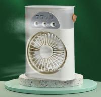 Nuevo ventilador de aire acondicionado de escritorio con temporizador de tres orificios, enfriador, aire acondicionado, carga USB, humidificación, refrigeración, aire acondicionado, mini ventilador eléctrico de escritorio portátil - details 2