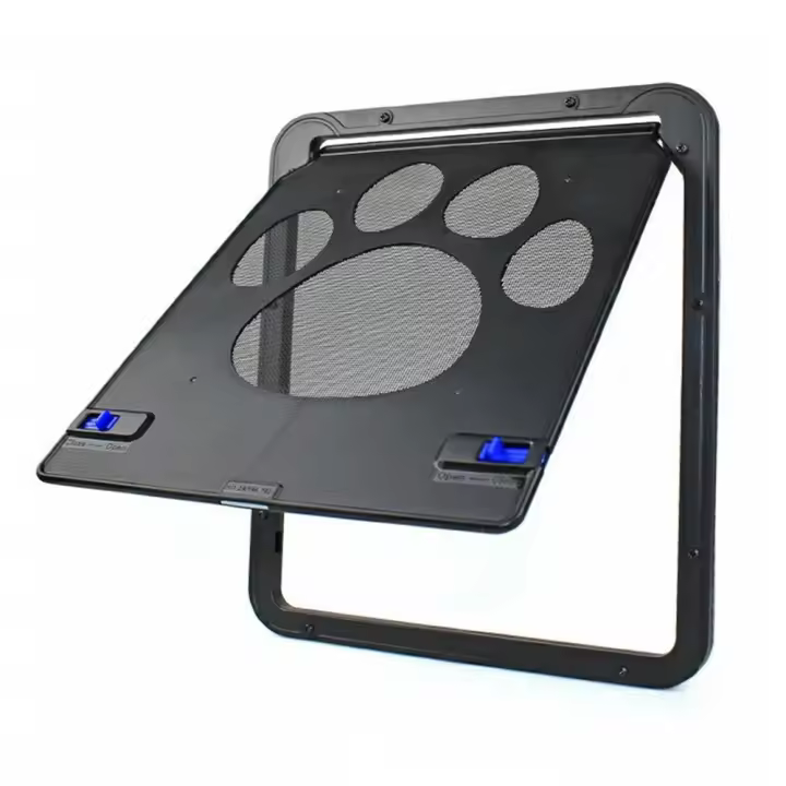 Puerta Para Perros De Pantalla Con Abertura Magnética Cerrable Tamaño 8x10 Pulgadas Adecuado Para Pequeños Perros Material Plástico - 1