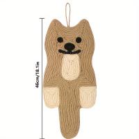 Tablero De Rascado Para Gatos Con Bolas Y Ratón Juguete De Ejercicio Y Diversión Para Interiores Duradero Tipo De Material De Madera - details 1