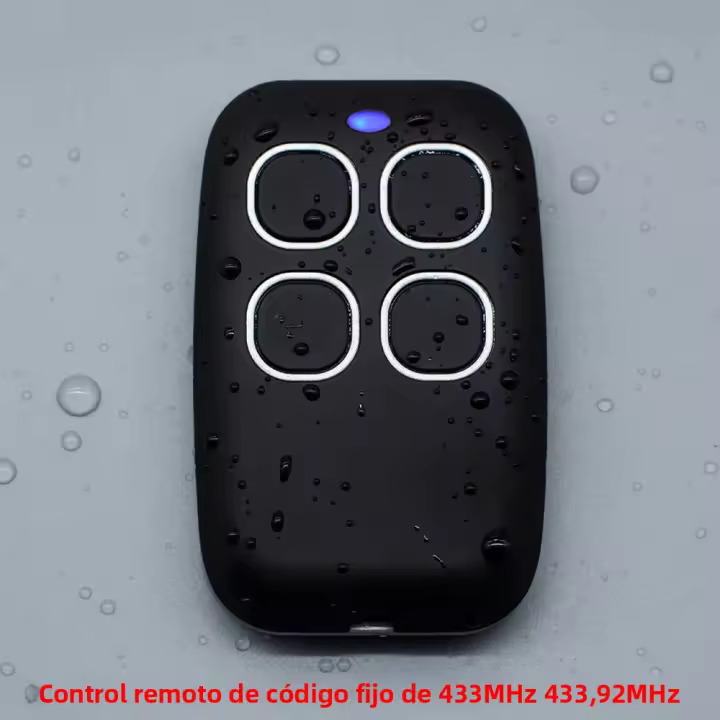 Control Remoto De Puerta De Garaje Universal Duplicador 280MHz-868MHz Grabador De Códigos Múltiples Clon 433MHz Llave De Puerta Fija - 1