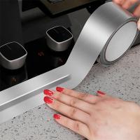 Cinta Adhesiva De Aluminio Para Reparaciones De Ducto Resistente a Altas Temperaturas Cinta Adhesiva De Foil Térmica 1pc - details 1