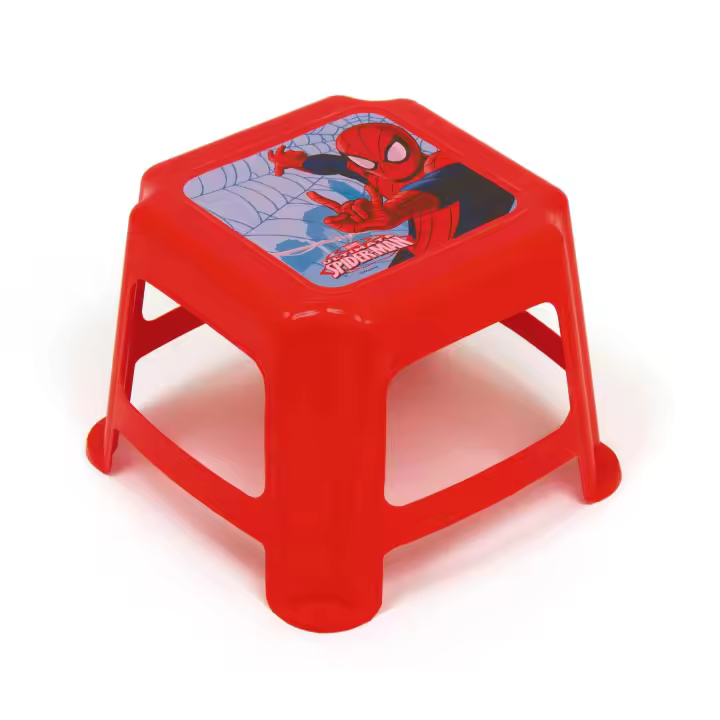 ARDITEX SM7978 Taburete de plástico de 27x27x21cm de MARVEL-Spiderman - 1