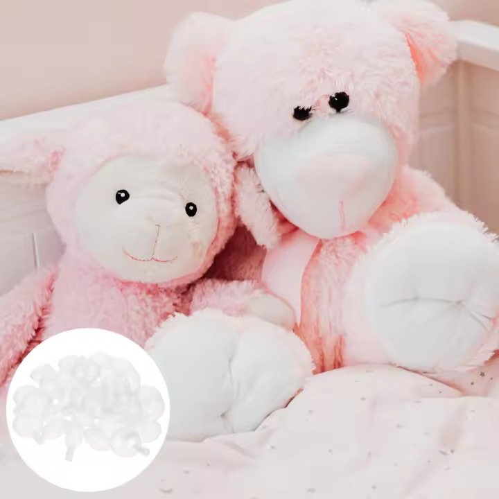 100 Pcs Reemplazo De Silbato Para Juguetes De Perros Plástico Y Peluche Accesorio De Fijación Para Muñecas - 1
