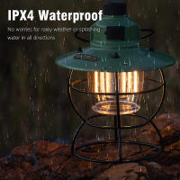 Linterna Portátil LED Recargable 4000mAh Impermeable Retro Para Camping Viajes Pesca Luz De Tentativa Equipamiento Exterior - details 4