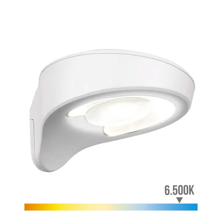 APLIQUE SOLAR 1,8W 155Lm 6.500K CON SENSOR COLOR BLANCO EDM - 1