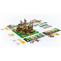 Asmodee Dotted Games - Monkey Palace: Un Juego de Mesa de Lego - Construye Tu Camino hacia La Victoria Pieza A Pieza Juego Divertido para Familias - details 0