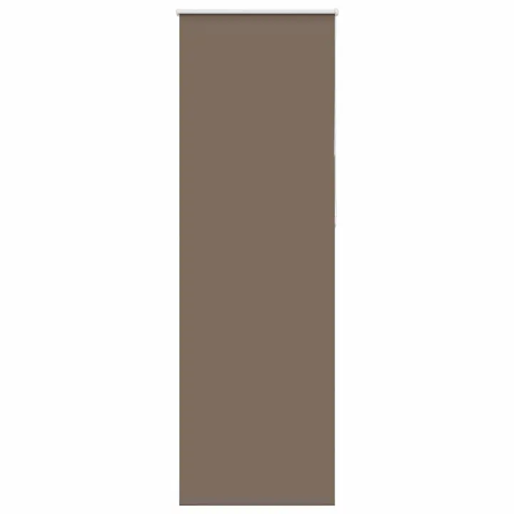 Estor Enrollable Opaco Color Café 65x230cm Tela Ancho 60,7cm - 1