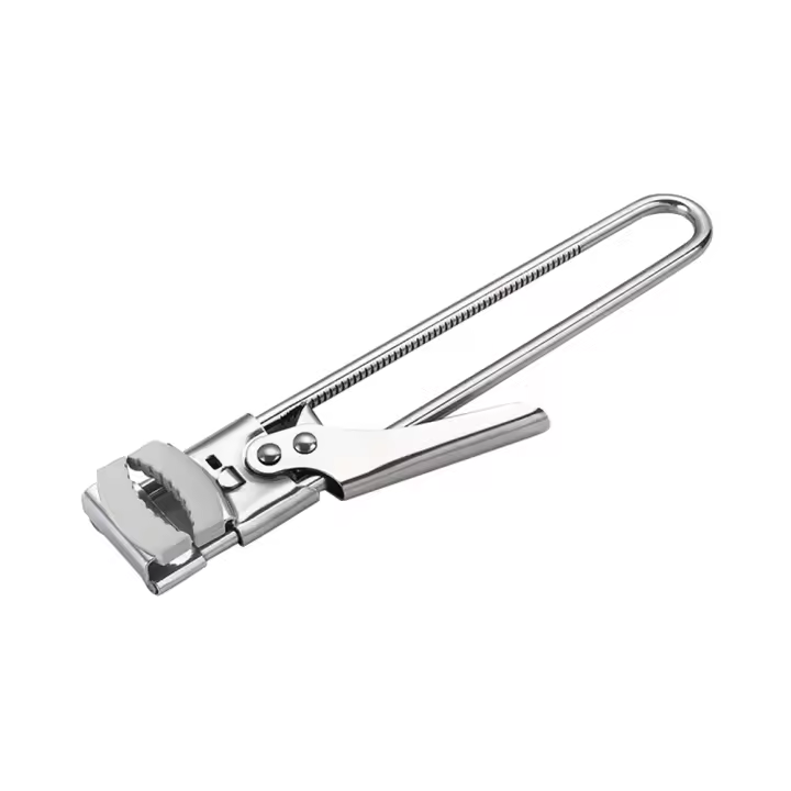 Ajustable Abrebotellas De Acero Inoxidable Multifuncional Manual Para Botellas Y Latas Accesorio De Cocina Para Manos Débiles - 1
